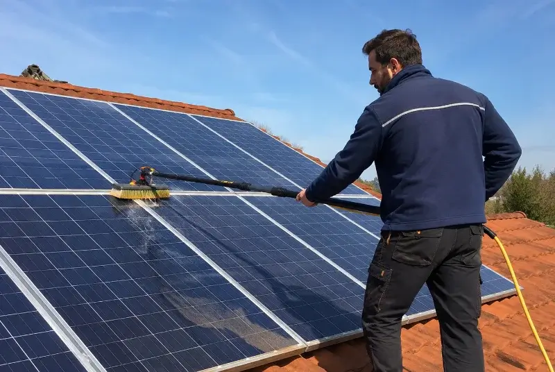 Nettoyage et entretien de panneaux solaires à Camphin-en-Pévèle